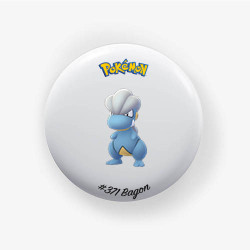 Chapa Bagon 38mm | Alfiler o Imán | Pokémon