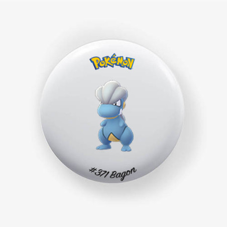 Chapa Bagon 38mm | Alfiler o Imán | Pokémon