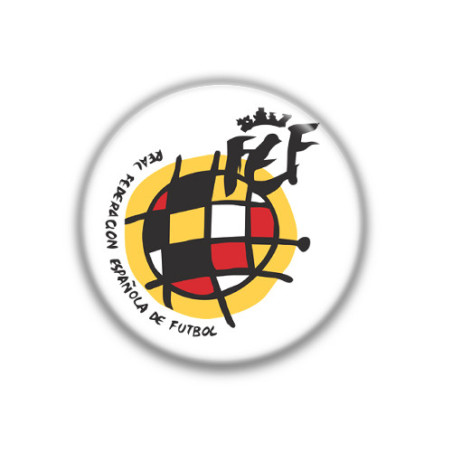 Chapa RFEF 38mm | Alfiler o Imán | Fútbol Español