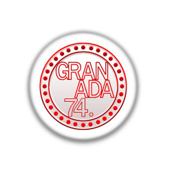 Chapa Granada 74 38mm | Alfiler o Imán | Histórico