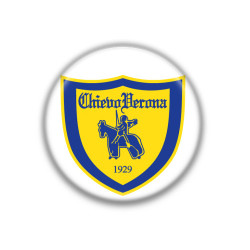 Chapa Chievo Verona 38mm | Alfiler o Imán | Burros Voladores