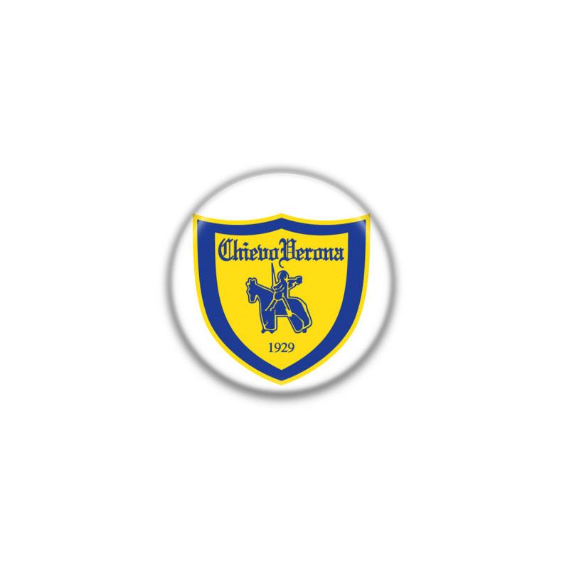 Chapa Chievo Verona 38mm | Alfiler o Imán | Burros Voladores