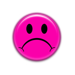 Chapa "Sad" - 38mm con alfiler o imán | Expresa emociones