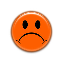 Chapa "Sad" - 38mm con alfiler o imán | Expresa emociones