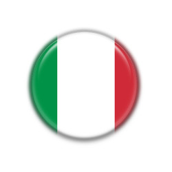 Chapa 38mm Italia - Pin o Imán
