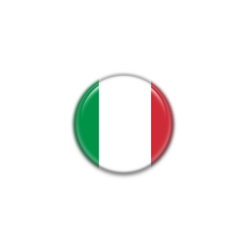 Chapa 38mm Italia - Pin o Imán