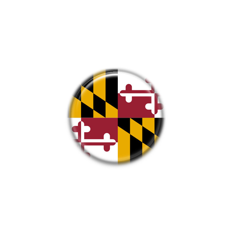 Chapa 38mm Maryland - Pin o Imán