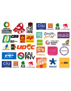 Chapa "Política" - 38mm con alfiler o imán | Expresa tus ideas